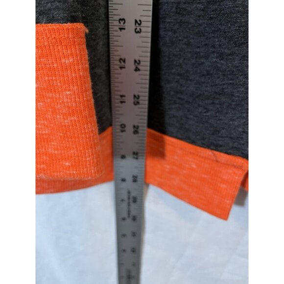 Colosseum Women’s NWT Large Gray Beavers Hooded Open Cardigan Sweater - Picture 8 of 9